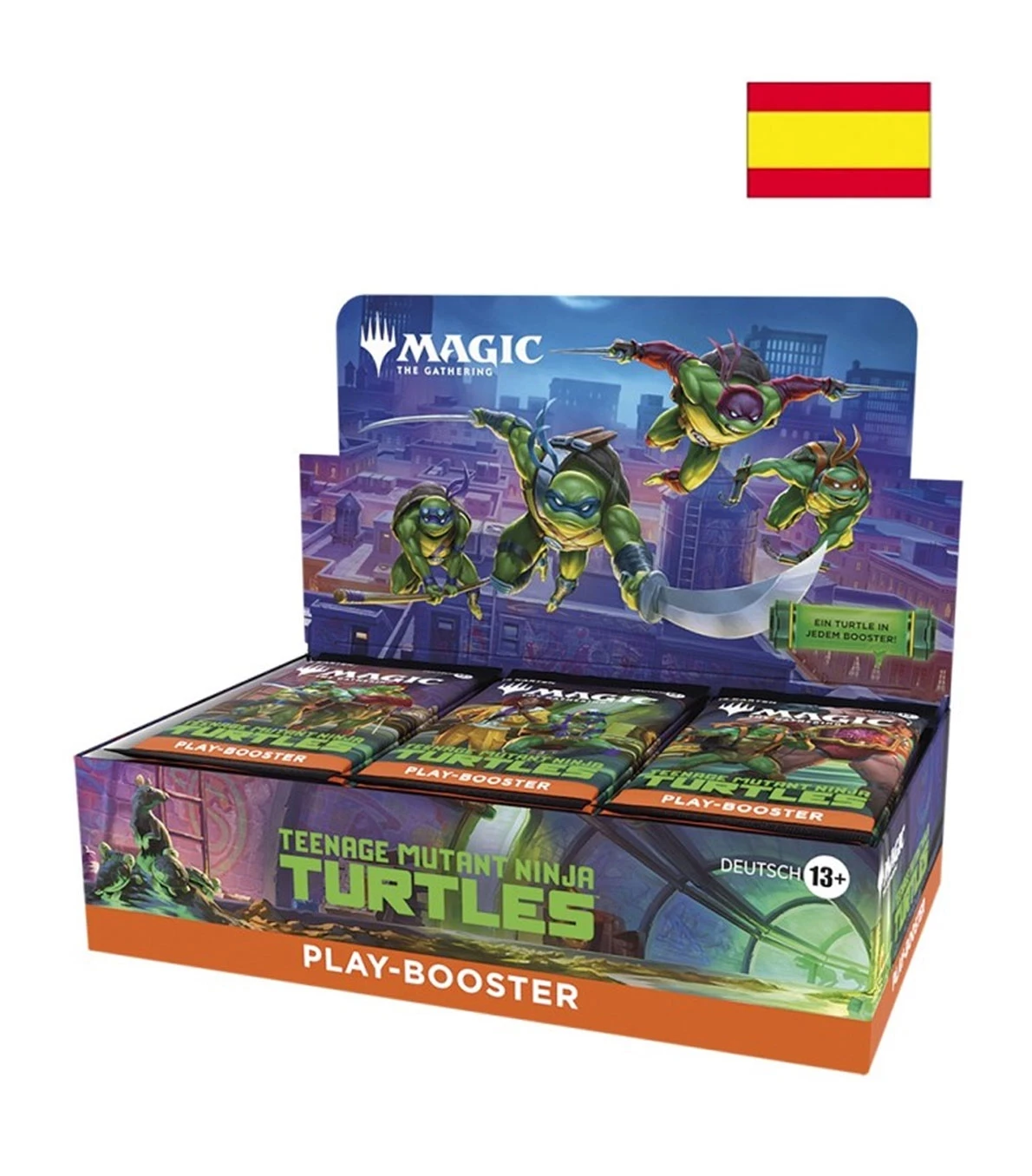 TORTUGAS NINJA CAJA DE SOBRES DE JUEGO ESPAÑOL (RESERVA) - MAGIC THE GATHERING