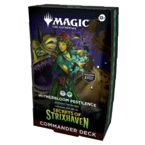 WITHERBLOOM PESTILENCE COMMANDER DECK INGLÉS (RESERVA) - MAGIC THE GATHERING