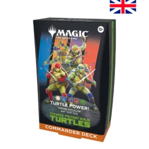 TORTUGAS NINJA TURTLE POWER! COMMANDER DECK INGLÉS (RESERVA) - MAGIC THE GATHERING