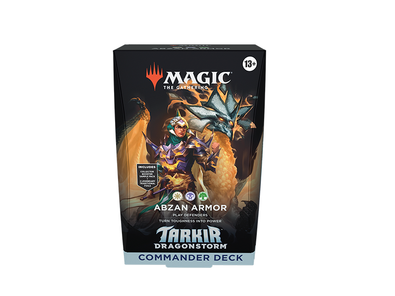 ABZAN ARMOR COMMANDER DECK INGLÉS - MAGIC THE GATHERING - TARKIR DRAGONSTORM