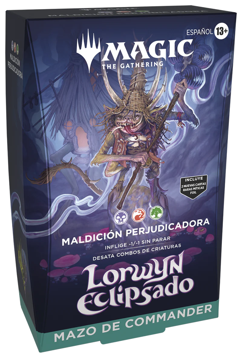 Lorwyn Eclipsed | Mazo de Commander | Maldición Perjudicadora | Español