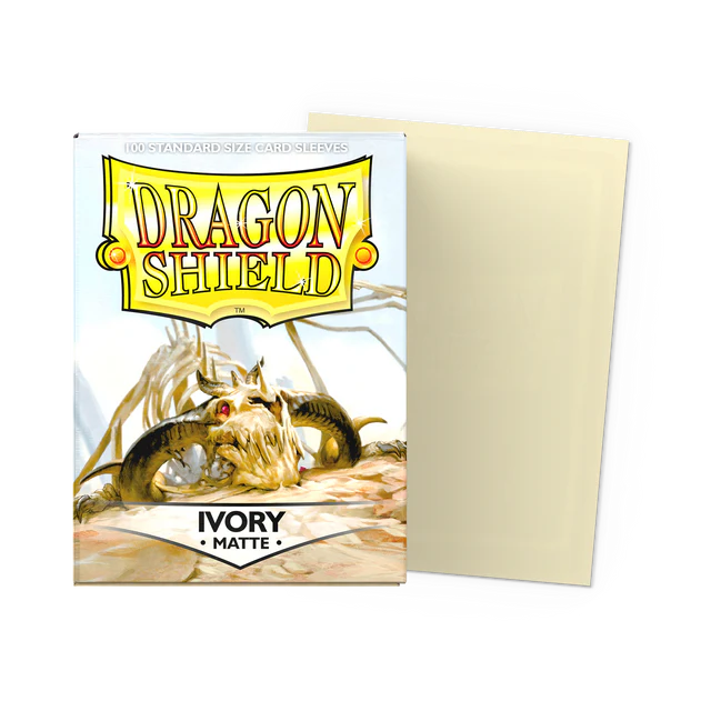 MATTE IVORY - DRAGON SHIELD