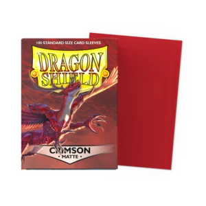MATTE CRIMSON - DRAGON SHIELD