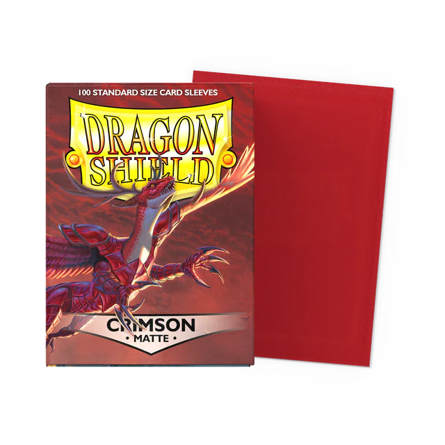 MATTE CRIMSON - DRAGON SHIELD