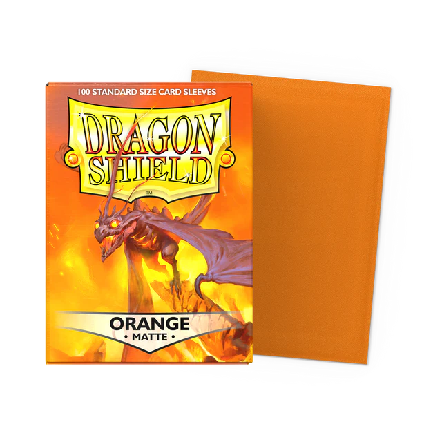 MATTE ORANGE - DRAGON SHIELD