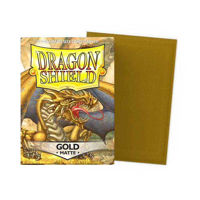 MATTE GOLD - DRAGON SHIELD